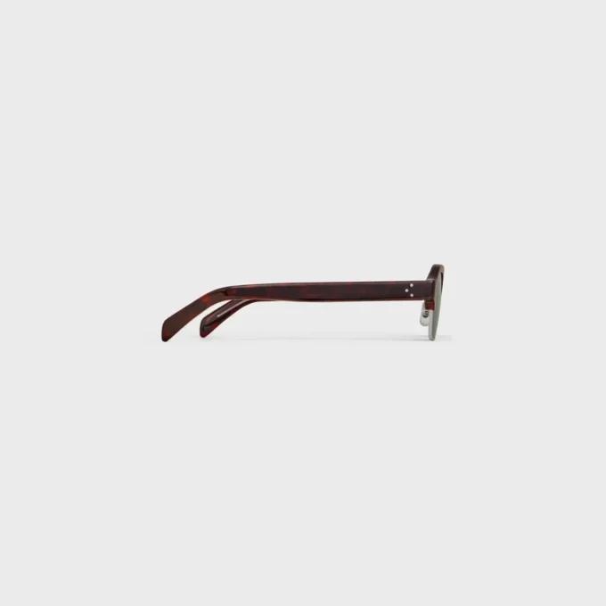 Gafas de sol con montura negra 63 de acetato y metal Gafas de sol con montura negra 63 de acetato y metal