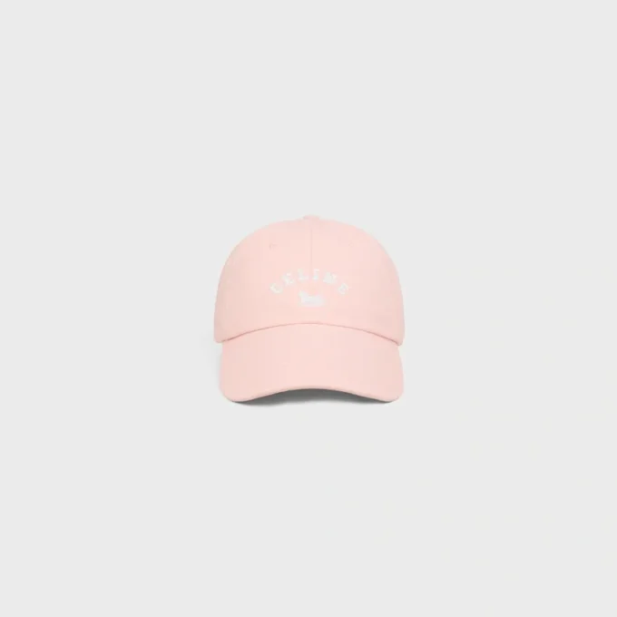 Gorra CELINE Richelieu en sarga de algodón