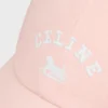 Gorra CELINE Richelieu en sarga de algodón