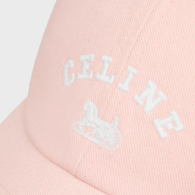 Gorra CELINE Richelieu en sarga de algodón