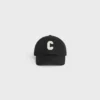Gorra de béisbol con inicial en algodón
