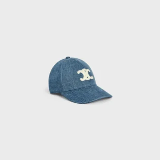 Gorra de béisbol Triomphe en denim lavado «Union Wash»