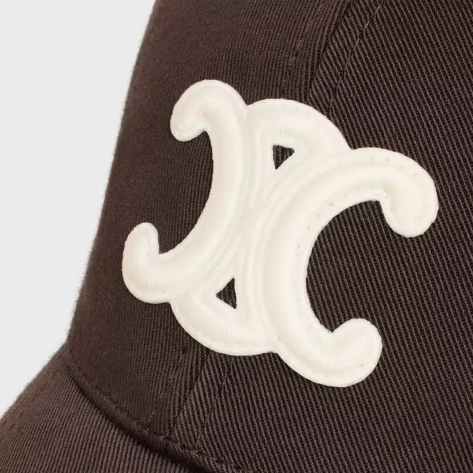 Gorra de béisbol Triomphe en gabardina de algodón lavado