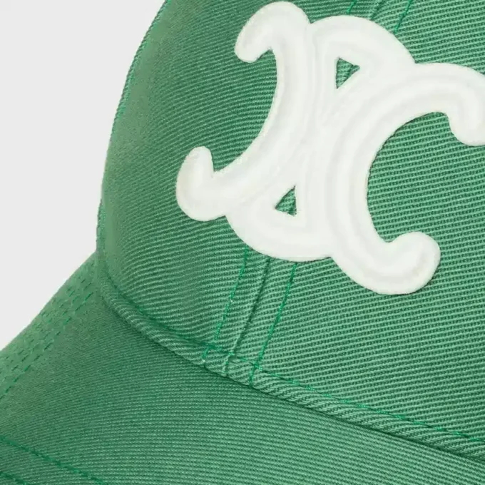 Gorra de béisbol Triomphe en gabardina de algodón lavado