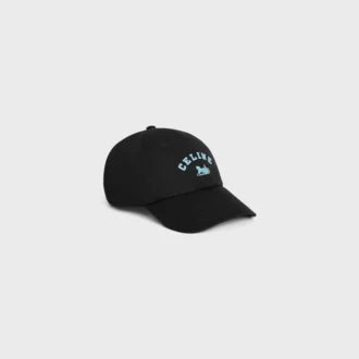 Gorra Richelieu de sarga de algodón