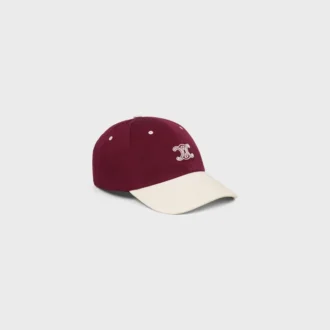 Gorra Triomphe Richelieu en sarga de algodón