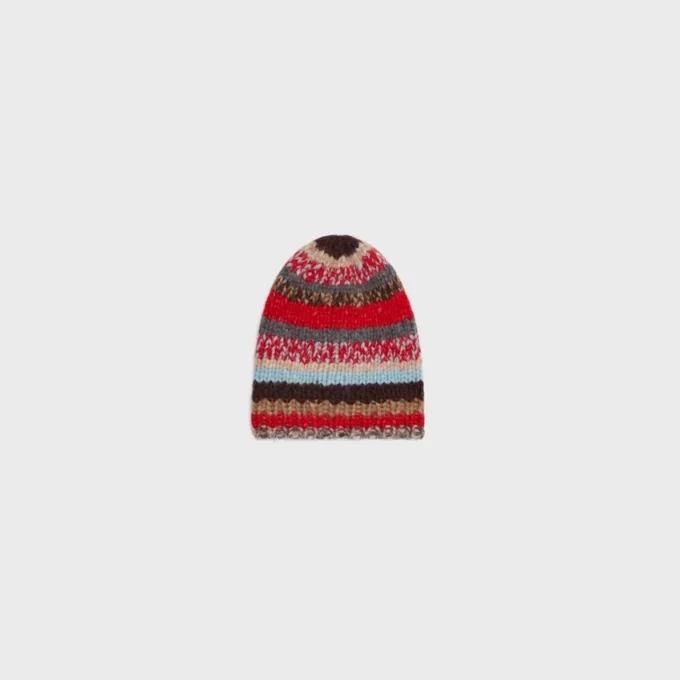 Gorro de alpaca Mouline y lana Gorro de alpaca Mouline y lana