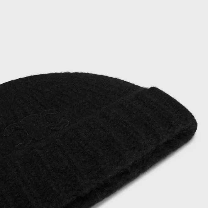 Gorro Triomphe de cachemira y seda Gorro Triomphe de cachemira y seda