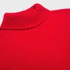Jersey de cuello alto de cachemira sin costuras