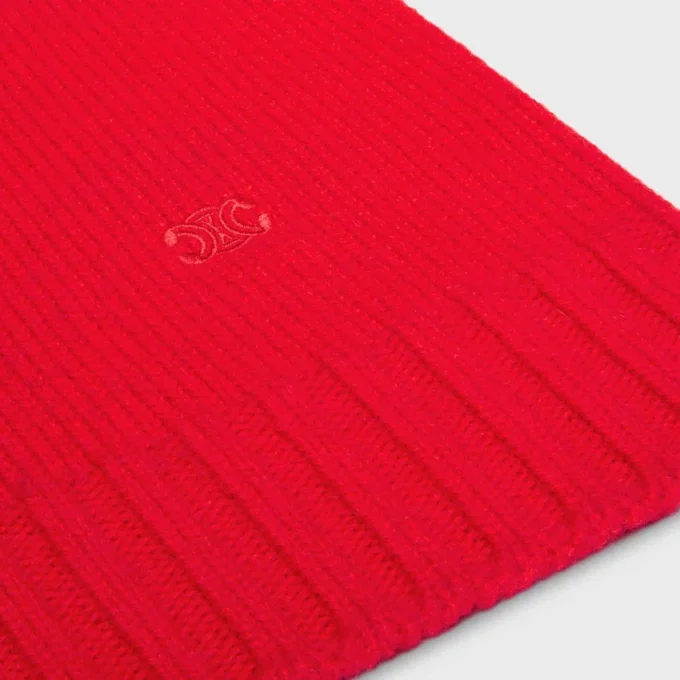 Jersey de cuello alto de cachemira sin costuras