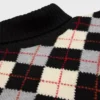 Jersey de cuello alto de lana con diseño Argyle Jersey de cuello alto de lana con diseño Argyle