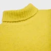 Jersey de cuello alto de lana Shetland Jersey de cuello alto de lana Shetland