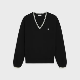Jersey de cuello en V Triomphe de lana