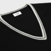 Jersey de cuello en V Triomphe de lana Jersey de cuello en V Triomphe de lana