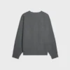 Jersey de cuello redondo de algodón Jersey de cuello redondo de algodón