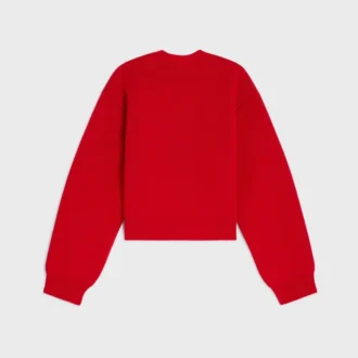 Jersey de cuello redondo de cachemira