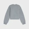 Jersey de cuello redondo de cachemira