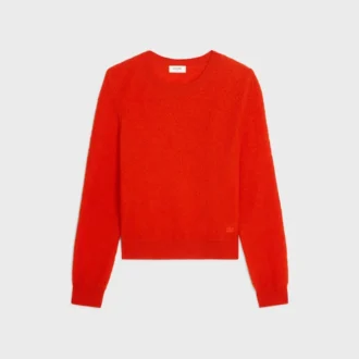 Jersey de cuello redondo de lana