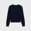 Jersey de cuello redondo de lana Jersey de cuello redondo de lana