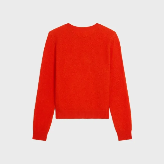 Jersey de cuello redondo de lana Jersey de cuello redondo de lana