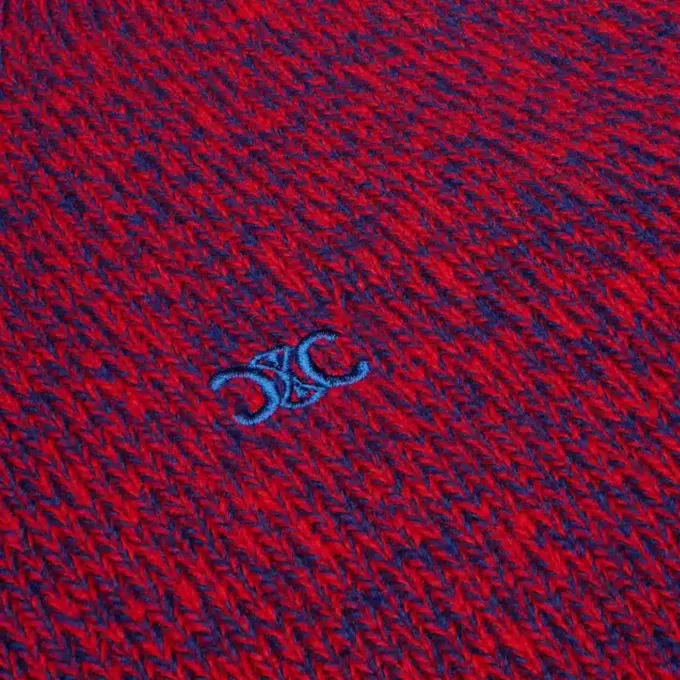 Jersey de cuello redondo de lana y cachemira Jersey de cuello redondo de lana y cachemira