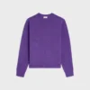 Jersey de cuello redondo en lana Shetland Jersey de cuello redondo en lana Shetland