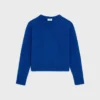 Jersey de cuello redondo en lana Shetland Jersey de cuello redondo en lana Shetland