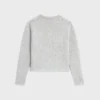 Jersey de cuello redondo en lana Shetland Jersey de cuello redondo en lana Shetland