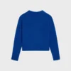 Jersey de cuello redondo en lana Shetland Jersey de cuello redondo en lana Shetland
