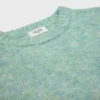 Jersey de cuello redondo en lana Shetland Jersey de cuello redondo en lana Shetland
