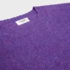 Jersey de cuello redondo en lana Shetland Jersey de cuello redondo en lana Shetland