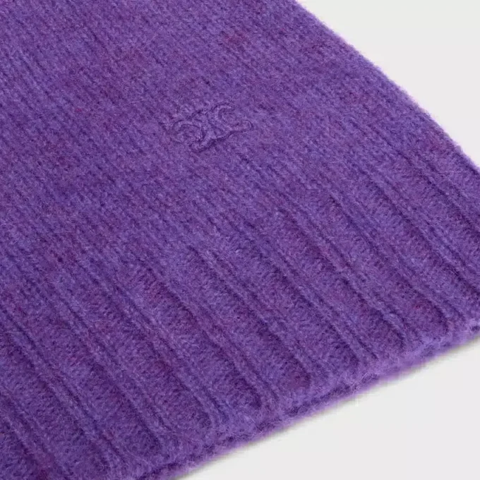 Jersey de cuello redondo en lana Shetland Jersey de cuello redondo en lana Shetland