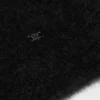 Jersey de cuello redondo en mohair cepillado Jersey de cuello redondo en mohair cepillado