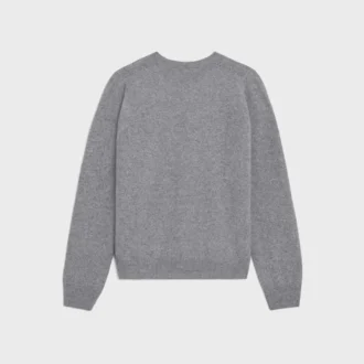 Jersey de cuello redondo Triomphe en cachemira Jersey de cuello redondo Triomphe en cachemira