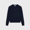 Jersey de cuello redondo Triomphe en lana fina Jersey de cuello redondo Triomphe en lana fina