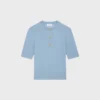Jersey de cuello redondo Triomphe en lana fina Jersey de cuello redondo Triomphe en lana fina
