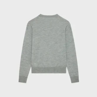 Jersey de cuello redondo Triomphe en lana fina