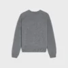 Jersey de cuello redondo Triomphe en lana y cachemira Jersey de cuello redondo Triomphe en lana y cachemira