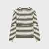 Jersey marinero de cuello redondo Triomphe en lana Jersey marinero de cuello redondo Triomphe en lana