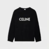 Jersey oversize CELINE de lana acanalada Jersey oversize CELINE de lana acanalada