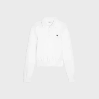 Jersey polo de algodón fino