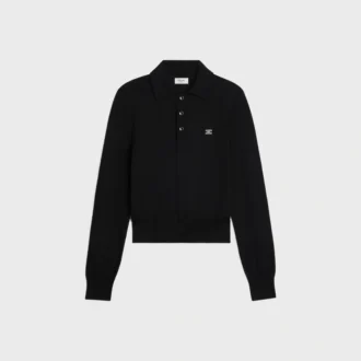 Jersey polo de algodón fino