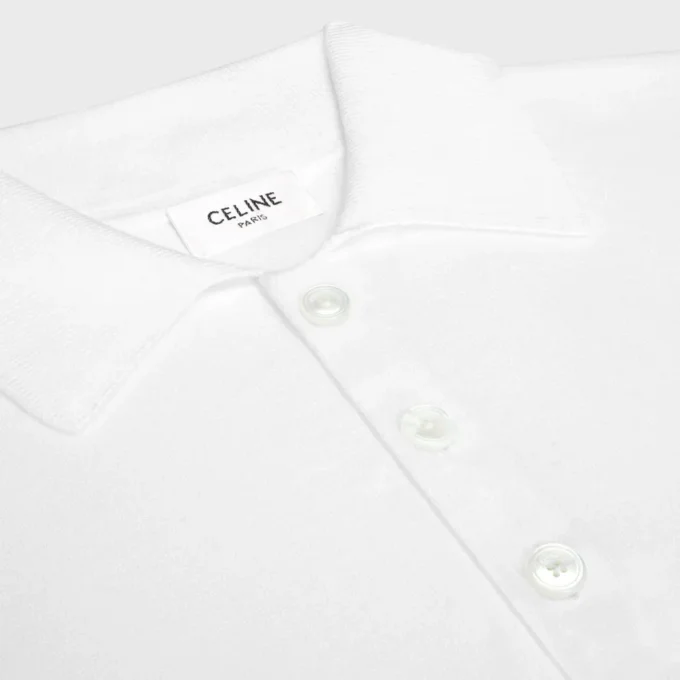 Jersey polo de algodón fino Jersey polo de algodón fino