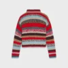Jersey polo de alpaca Mouline y lana Jersey polo de alpaca Mouline y lana