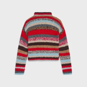 Jersey polo de alpaca Mouline y lana