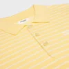 Jersey polo de manga corta en algodón fino Jersey polo de manga corta en algodón fino