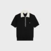 Jersey polo de seda y cachemira fina Jersey polo de seda y cachemira fina