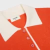 Jersey polo de seda y cachemira fina Jersey polo de seda y cachemira fina