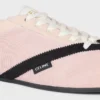 Las zapatillas planas en grosgrain, terciopelo, ante de cabra y piel de cordero