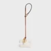 Llavero Triomphe Pom-Pom de ganchillo de algodón con acabado dorado Llavero Triomphe Pom-Pom de ganchillo de algodón con acabado dorado